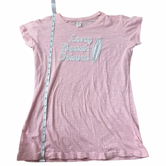 Pink LBI Long Beach Island NJ T-shirt - Picture 3 of 5